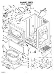 Diagram for 02 - Cabinet Parts