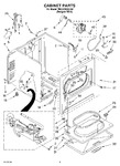 Diagram for 02 - Cabinet Parts