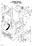 Diagram for 02 - Cabinet Parts