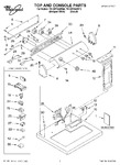 Diagram for 01 - Top And Console Parts