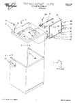 Diagram for 01 - Top And Cabinet, Literature