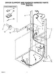 Diagram for 05 - Dryer Support And Washer Harness Parts