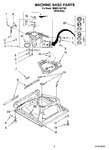 Diagram for 05 - Machine Base Parts