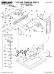 Diagram for 01 - Top And Console Parts