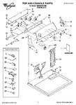 Diagram for 01 - Top And Console Parts