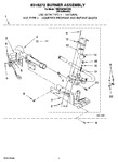 Diagram for 04 - 8318272 Burner Assembly, Optional Parts (not Included)