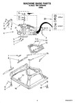 Diagram for 05 - Machine Base Parts