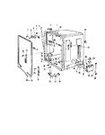 Diagram for 12 - Motor, Heater, And Spray Arm