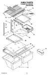 Diagram for 05 - Shelf Parts, Optional Parts (not Included)