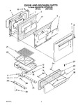 Diagram for 03 - Door And Broiler