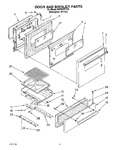 Diagram for 03 - Door And Broiler