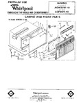 Diagram for 01 - Cabinet And Front