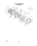 Diagram for 06 - Oven Door , Lit/optional