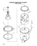 Diagram for 06 - Agitator, Basket And Tub