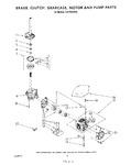 Diagram for 08 - Brake, Clutch, Gearcase, Motor And Pump