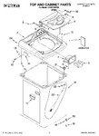 Diagram for 01 - Top And Cabinet Parts