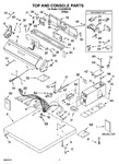 Diagram for 01 - Top And Console Parts