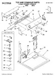 Diagram for 01 - Top And Console Parts