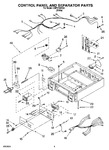 Diagram for 02 - Control Panel And Separator Parts