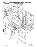 Diagram for 01 - Lower Cabinet And Front Panel