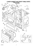 Diagram for 02 - Lower Cabinet And Front Panel, Lite