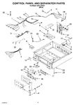 Diagram for 02 - Control Panel And Separator Parts