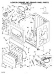 Diagram for 01 - Lower Cabinet And Front Panel Parts