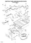 Diagram for 03 - Control Panel And Separator Parts