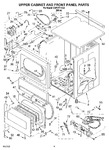 Diagram for 04 - Upper Cabinet And Front Panel Parts