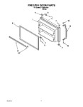 Diagram for 02 - Freezer Door