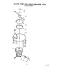 Diagram for 06 - Heater, Pump And Lower Sprayarm