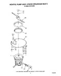 Diagram for 06 - Heater, Pump And Lower Sprayarm