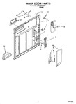 Diagram for 02 - Inner Door Parts