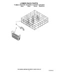 Diagram for 10 - Lower Rack Parts