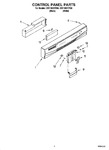 Diagram for 02 - Control Panel Parts