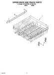 Diagram for 09 - Upper Rack And Track Parts