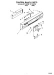 Diagram for 02 - Control Panel Parts