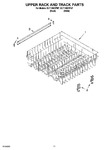 Diagram for 09 - Upper Rack And Track Parts