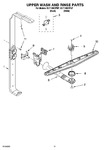 Diagram for 10 - Upper Wash And Rinse Parts