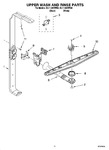 Diagram for 10 - Upper Wash And Rinse Parts