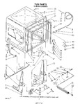 Diagram for 02 - Tub, Literature And Optional