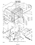 Diagram for 02 - Tub , Literature And Optional