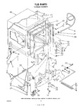 Diagram for 02 - Tub , Literature And Optional