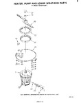 Diagram for 05 - Heater, Pump And Lower Sprayarm