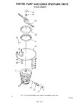 Diagram for 05 - Heater, Pump, And Lower Spray Arm