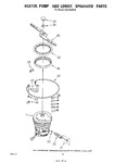 Diagram for 04 - Heater, Pump And Lower Spray Arm