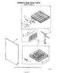 Diagram for 05 - Dishrack And Panel