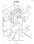 Diagram for 02 - Tub , Literature And Optional