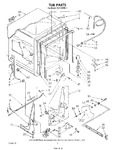 Diagram for 02 - Tub , Literature And Optional