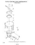 Diagram for 04 - Heater, Pump, And Lower Spray Arm